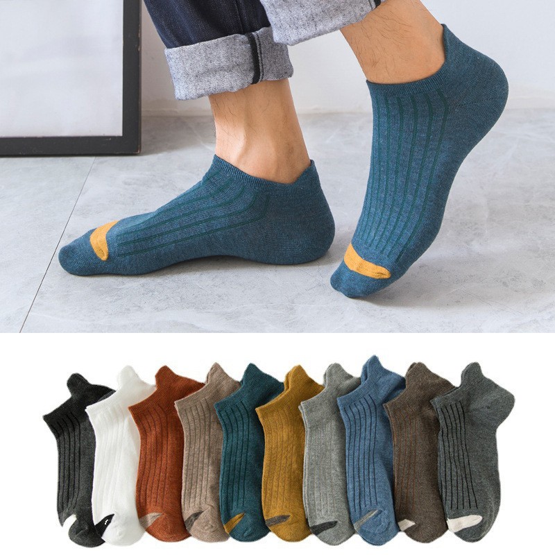 Cotton Ankle Protection Socks