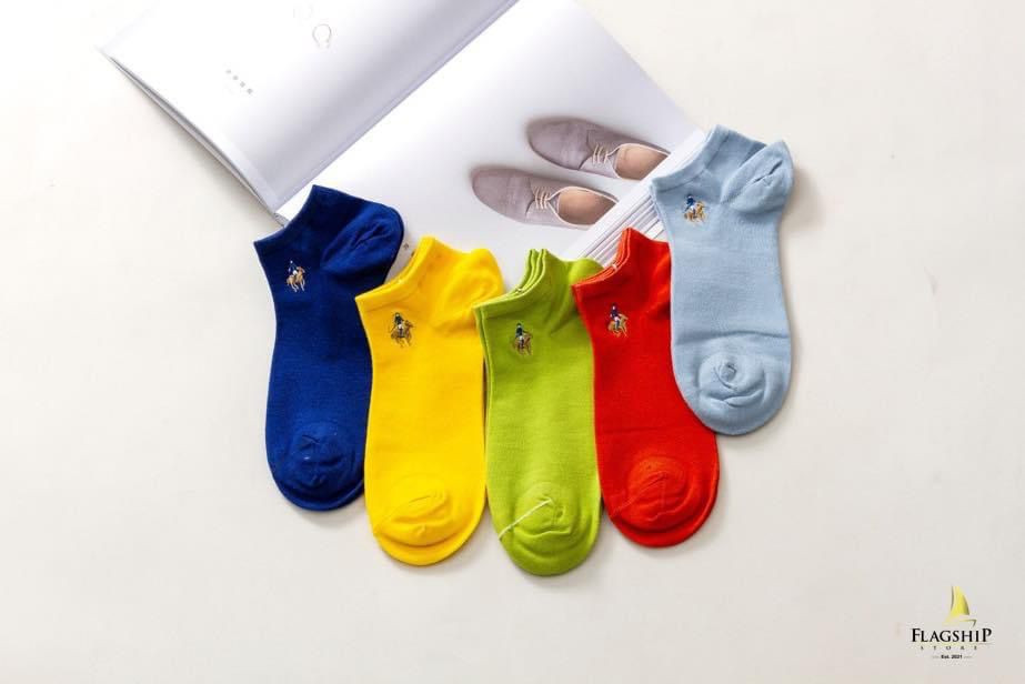 Polo Color Ankle Protection Socks