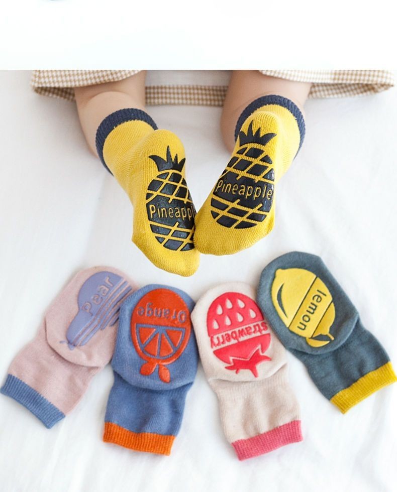 Anti Slip Socks Fruit Design 1