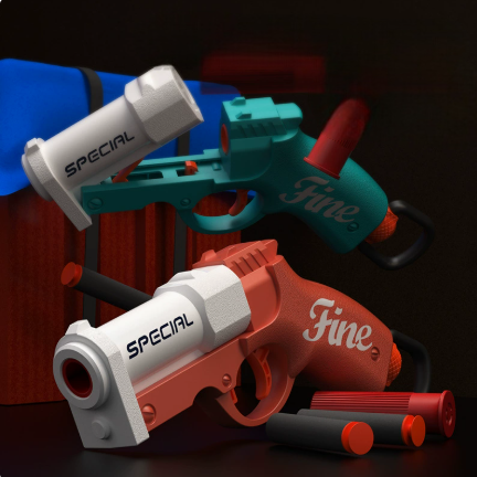 Kids Nerf Gun Design-2