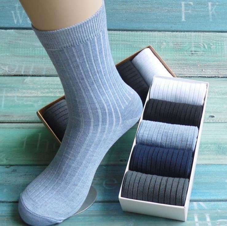 Bamboo Long Stripe  Socks Design 1