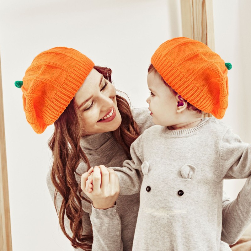 Kids Winter Cap Design 6 (Kid & Mom Combo)